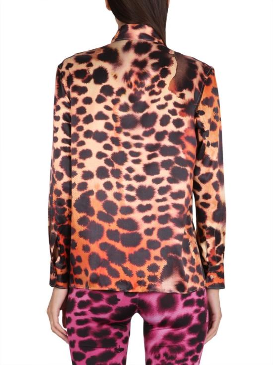  로베르토 카발리 블라우스 QKT704 SZF4905558 Pink - ROBERTO CAVALLI