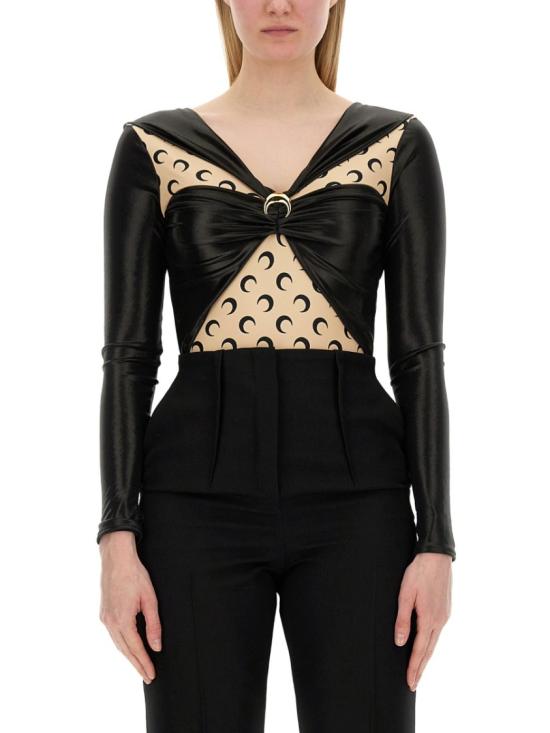  마린세르 긴팔 티셔츠 WTO392 RJER0015BK99 Black