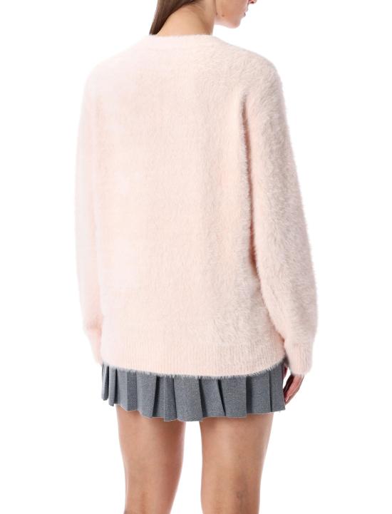 25FW 카사블랑카 니트웨어 WAW25KW106901 KAWAII PINK ORANGE - CASABLANCA