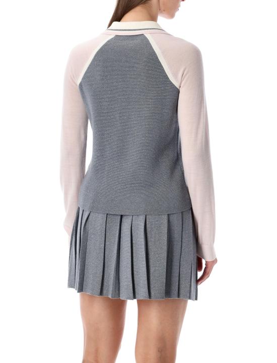 25FW 카사블랑카 니트웨어 WAW25KW112701 SILVER - CASABLANCA