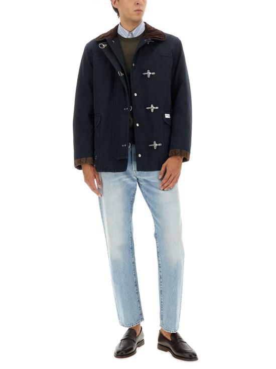 25FW 페이 트렌치 코트 MAM1351 148LXQ2U807 BLUE - FAY