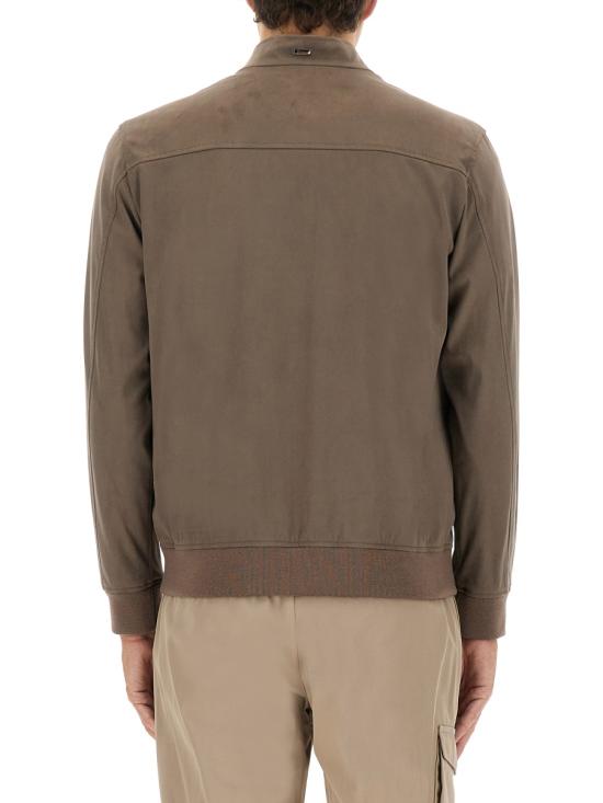 25FW 에르노 얼터너티브 스웨이드 리조트 보머 자켓 GI00073UR 127372700 BROWN - HERNO
