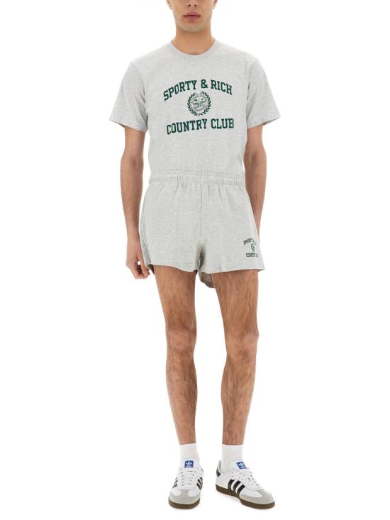 25SS 스포티앤리치 반팔 티셔츠 TO043606218GY03 19 GREY - SPORTY & RICH