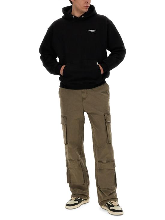 26SS 리프레젠트 긴팔 티셔츠 OCM41113 001 BLACK - REPRESENT