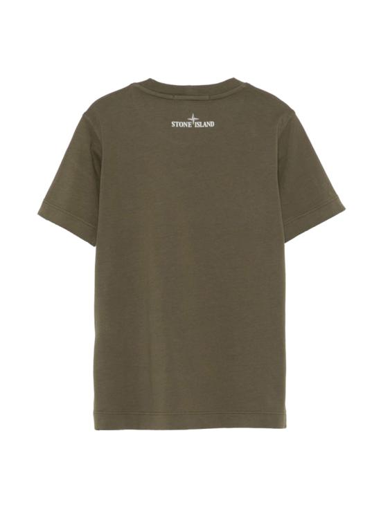 25SS [키즈] 스톤 아일랜드 티셔츠 2100010K S0128V0054 MILITARY GREEN - STONE ISLAND