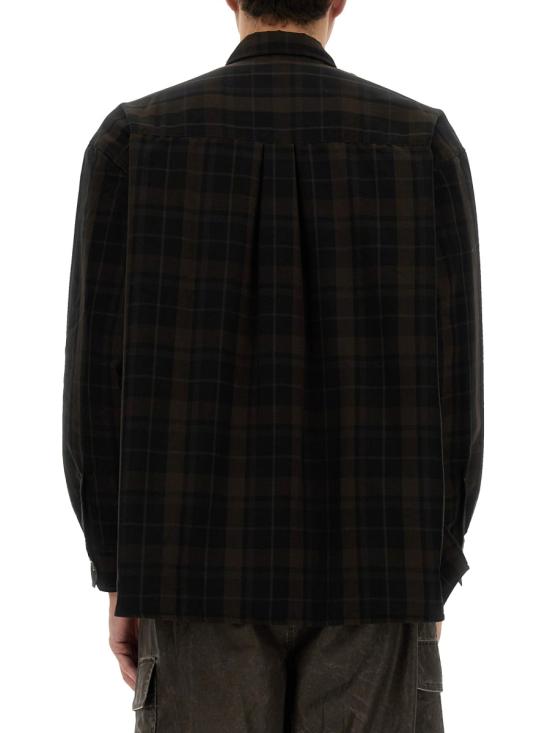 25SS 아워레가시 긴팔 셔츠 M2252OB BLACKSHEERSHADOWCHECK BROWN - OUR LEGACY