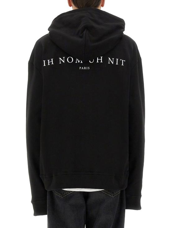 25SS 이놈어닛 긴팔 티셔츠 NUS25228 009 BLACK - IH NOM UH NIT