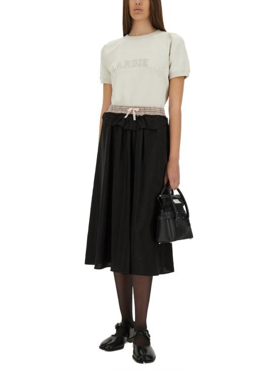 25SS 마르지엘라 로고 프린트 스웨트 셔츠 S51GU0136 M25016103 IVORY - MAISON MARGIELA