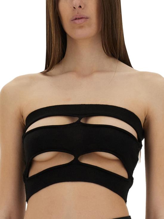 25SS 릭 오웬스 민소매 티셔츠 RO01E7647 KGRIDM09 BLACK - RICK OWENS