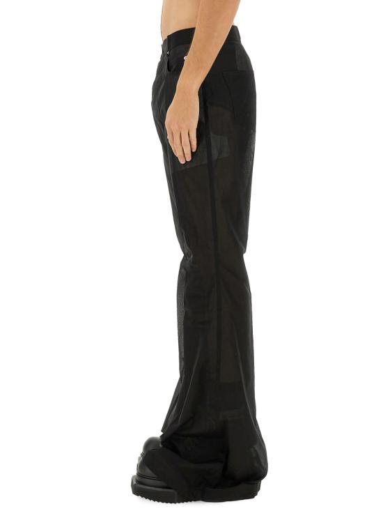 26SS 릭 오웬스 스트레이트 팬츠 RU01E5335 CV09 BLACK - RICK OWENS