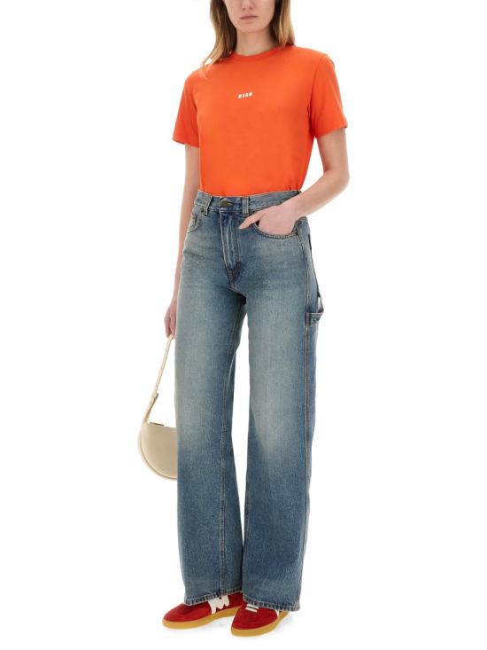 25SS 엠에스지엠 반팔 티셔츠 3841MDM500 25700217 RED - MSGM