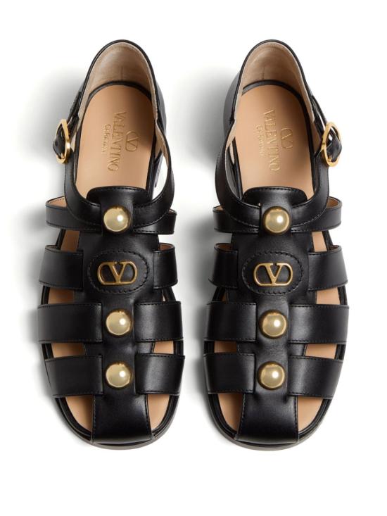 25FW 발렌티노 가라바니 샌들 6W2S0LS9DSH 0NO BLACK - VALENTINO GARAVANI