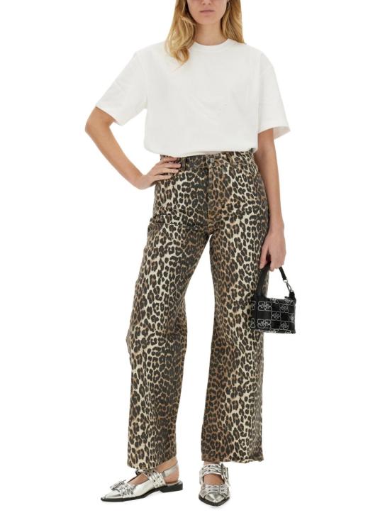 25FW 가니 반팔 티셔츠 T4033 151 WHITE - GANNI