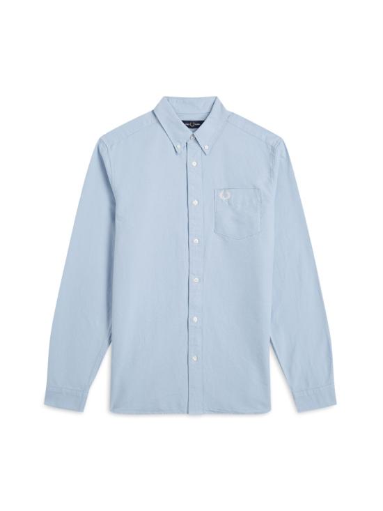 25SS 프레드페리 긴팔 셔츠 FP M5516 53 146 BABY BLUE - FRED PERRY