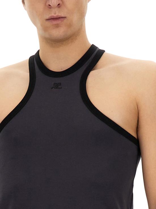 26SS 쿠레쥬 민소매 티셔츠 125JDE095 JS0203B155 BLACK - COURREGES