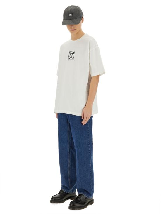 25SS 오베이 반팔 티셔츠 167924152 PIGMENTVINTAGEWHITE - OBEY