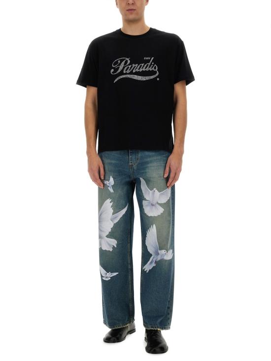 25SS 3.파라디스 반팔 티셔츠 SS25100 BLACK - 3.PARADIS