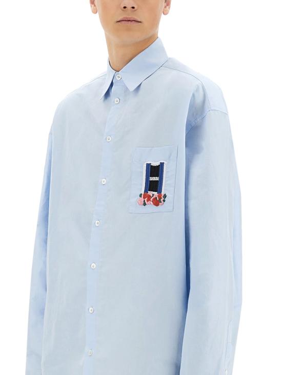 25SS JW앤더슨 긴팔 셔츠 SH0352 PG1698804 AZURE - JW ANDERSON
