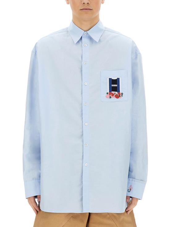 25SS JW앤더슨 긴팔 셔츠 SH0352 PG1698804 AZURE