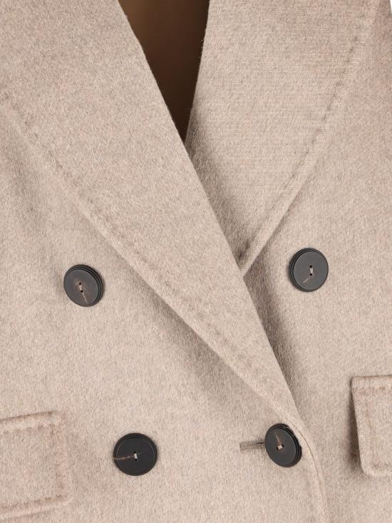 25FW 막스마라 더블 브레스티드 울 코트  2521016105600004 AI25 Grey - MAX MARA