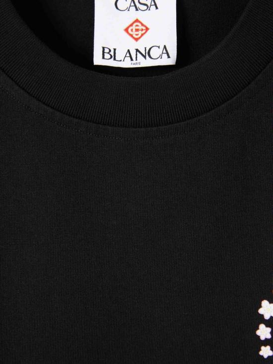 25FW 카사블랑카 긴팔 셔츠 MPF25JTS001 09BLACK CASA WAY MOUNTAIN STRAIGHT JEANS - CASABLANCA