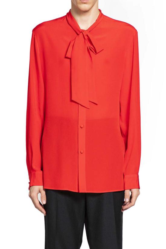 25FW 발렌티노 가라바니 긴팔 셔츠 7V0ABT01B3N WUD RED