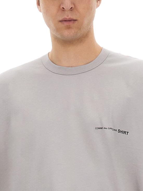 25SS 꼼데가르송 반팔 티셔츠 FO T023 2 GREY - COMME DES GARCONS