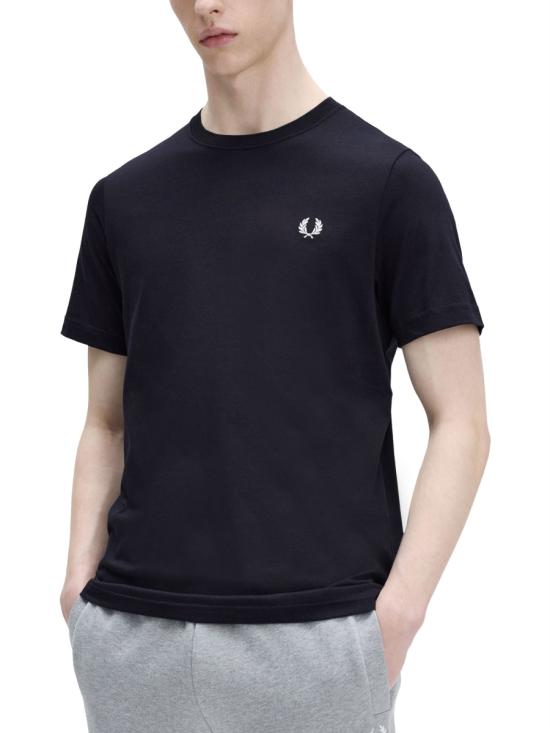 26SS 프레드페리 반팔 티셔츠 FP M1600 53 608 BLUE - FRED PERRY