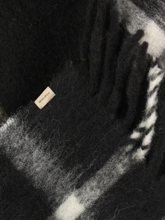 25FW 울리치 케이프 CFWWAC2015FRUT51461564 AI25 BLACK CHECK - WOOLRICH