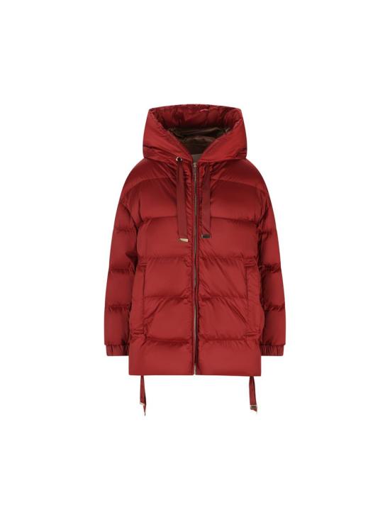 25FW 막스마라 더 큐브 펠리체 후드 패딩 자켓  2529486155600002 AI25 RED