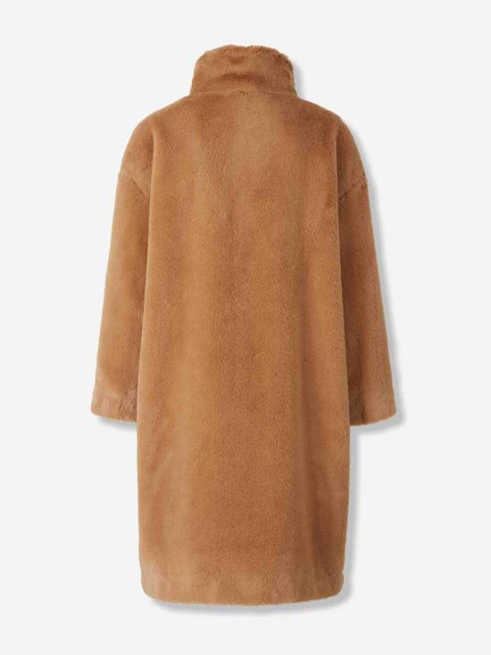 25FW 에르노 소프트 얼터너티브 퍼 코트  GC000491D12422 2157CAMMELLO Brown - HERNO