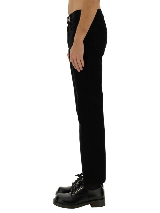 25SS 알렉산더 맥퀸 데님 팬츠 813573 QYAAC1000 BLACK - ALEXANDER MCQUEEN