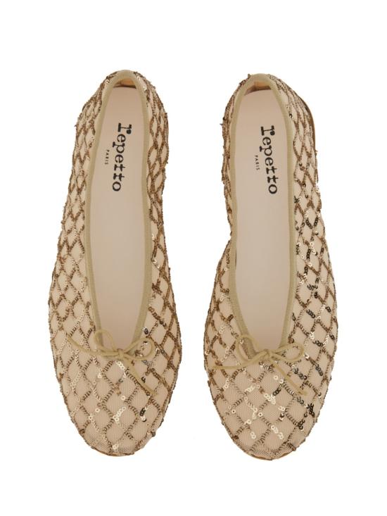 25SS 레페토 플랫 슈즈 V4096RESEQ 418 BEIGE - REPETTO