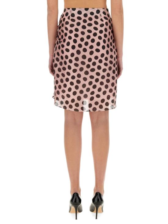 25SS 니나리찌 미디 스커트 25PCJU022SE1404 I2440 PINK - NINA RICCI