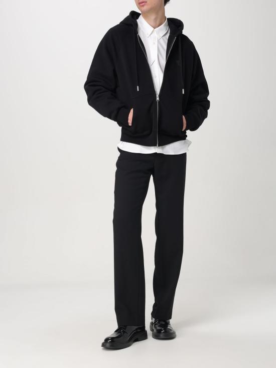 25SS 아미 스트레이트 팬츠 HTR506 WV0066001 BLACK - AMI