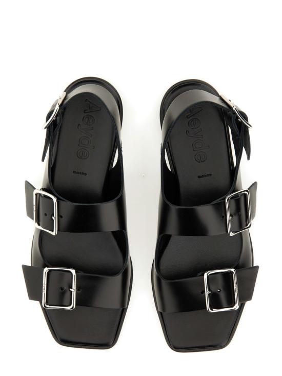 25SS 에이드 샌들 BRNS08FL65 BLACK - AEYDE
