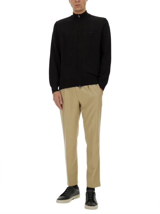 25SS 보스 집업 니트 50505998 10255178001 BLACK - BOSS