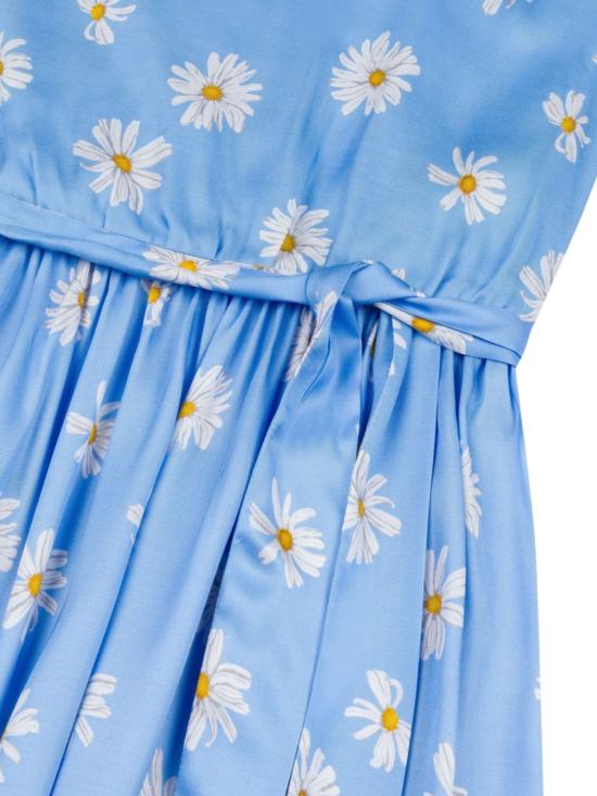 25SS [키즈] 모스키노 원피스 HDV0GJK L1B1084492 BLUE - MOSCHINO