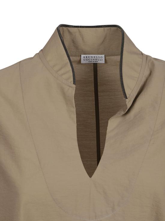  브루넬로 쿠치넬리 원피스 M0F79AEG63 C8704 Brown - BRUNELLO CUCINELLI