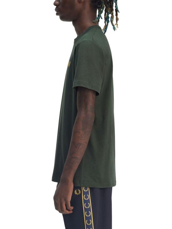 26SS 프레드페리 반팔 티셔츠 FP M1600 53 X89 GREEN - FRED PERRY