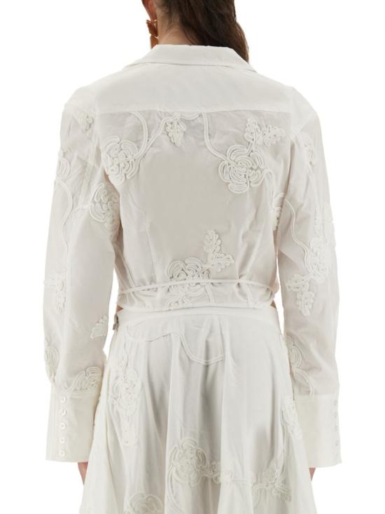 25FW 로테이트 바이 크리스텐슨 탑 114546400 BCR533400 White - ROTATE BY BIRGERCHRISTENSEN