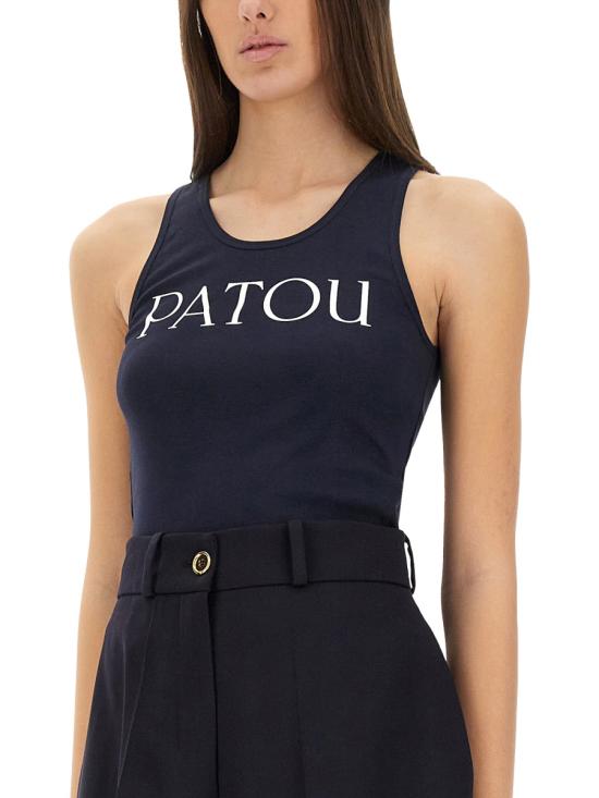 25SS 파투 민소매 티셔츠 JE015 9994699N BLACK - PATOU
