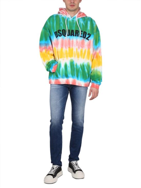  디스퀘어드2 후드 티셔츠 S71GU0567 S25539965 Multicolor - DSQUARED2