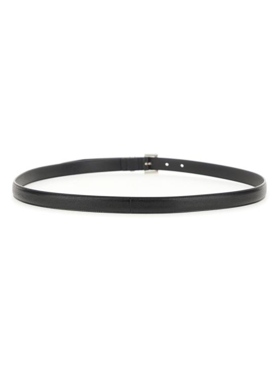 26FW 생로랑 가죽 벨트 612616 BRM0E1000 BLACK - SAINT LAURENT