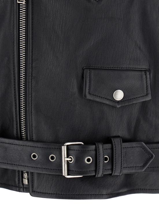 25FW 생로랑 가죽 자켓 822089 YCOQ21000 BLACK - SAINT LAURENT