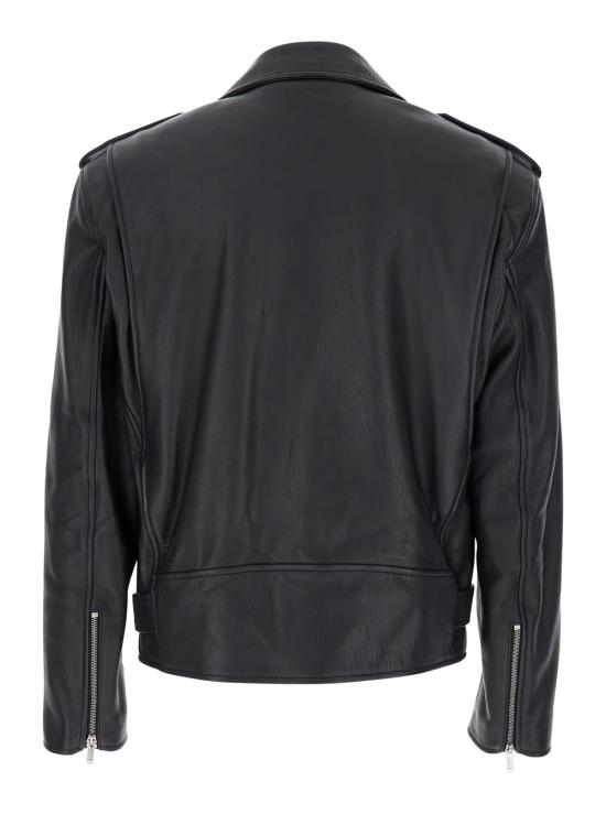 25FW 생로랑 가죽 자켓 822089 YCOQ21000 BLACK - SAINT LAURENT