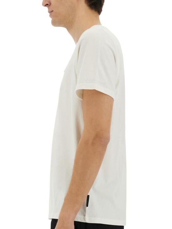 25SS 무스너클 덜루스 반팔 티셔츠 M15MT759 891 WHITE - MOOSE KNUCKLES