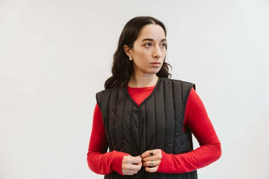  레인스 베스트 반자 숏 라이너 조끼 - RAINS