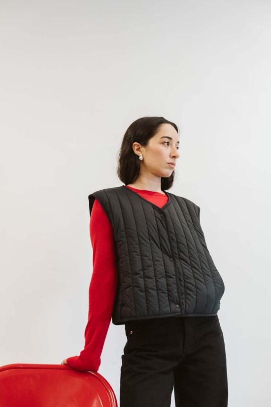  레인스 베스트 반자 숏 라이너 조끼 - RAINS