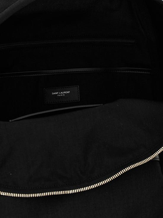 25FW 생로랑 CITY 시티 클래식 로고 백팩 534967 FAEBS1000 BLACK - SAINT LAURENT